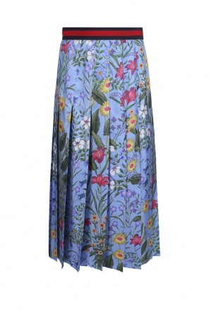 Patterned pleated skirt, zdjęcie 1 Patterned pleated skirt od Gucci